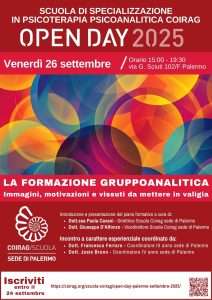 Coirag locandina dell'Open day 2 di Palermo